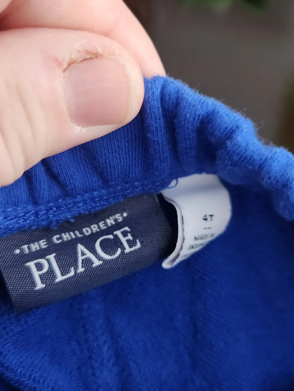 The Children's Place 4 Piece Navy and Blue Pull-On Short Set